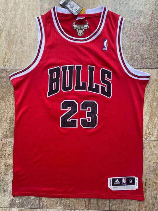 M&N Retro Bulls Red Embroidery