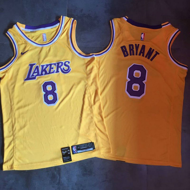Lakers Yellow Embroidery