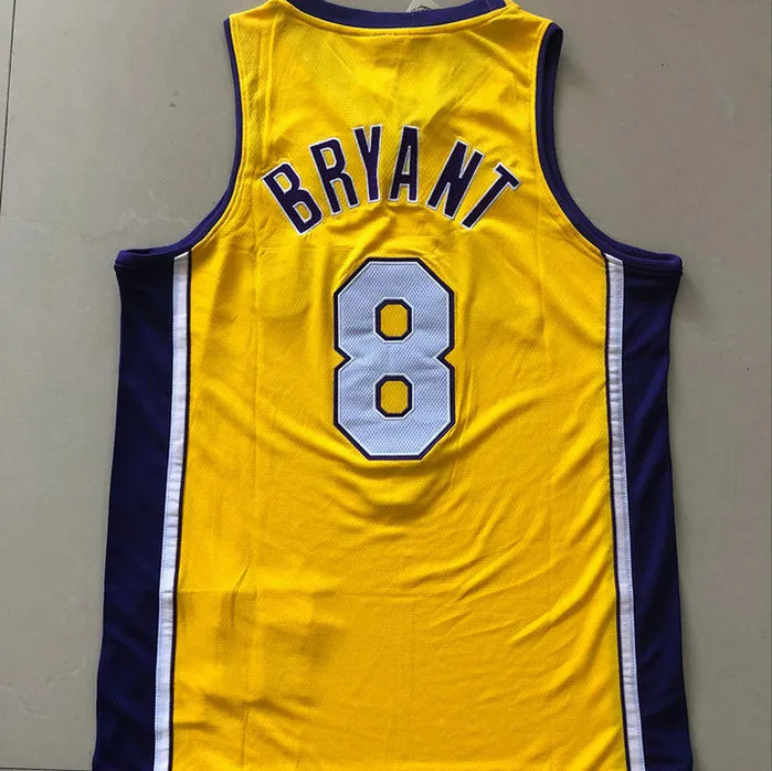 M&N Retro Lakers Yellow Embroidery 1999-00 Champion
