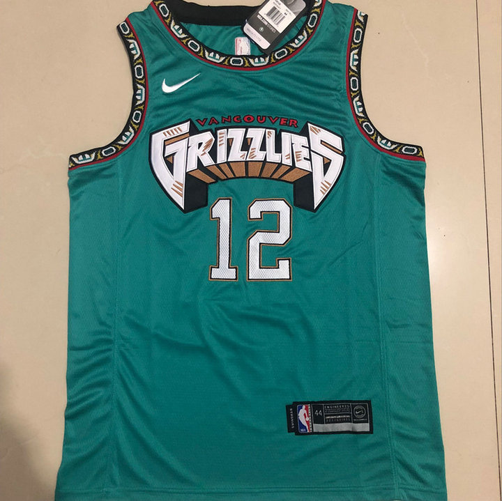Grizzlies Green Embroidery