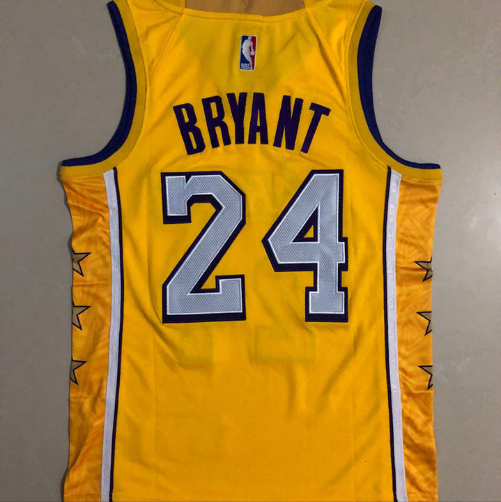 Lakers City Yellow Embroidery