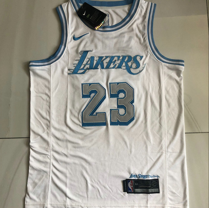 Lakers White Embroidery