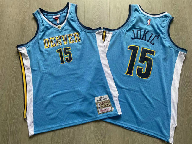 M&N Retro Nuggets Blue Embroidery 2016-17