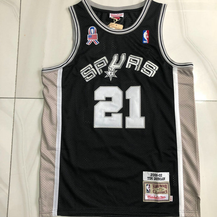 M&N Spurs Black 2001-02