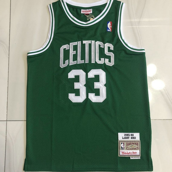 M&N Retro Celtics Green Embroidery 1985-86