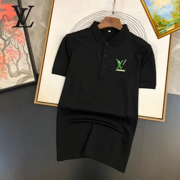 L Lapel T shirt-22