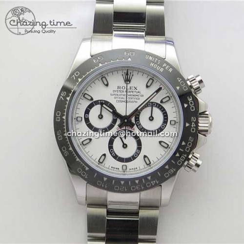 Daytona 116500 VRF 1:1 Best Edition White Dial on SS Bracelet A7750
