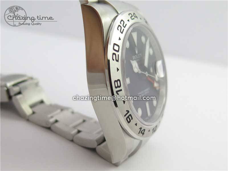 Explorer II 42mm 216570 Black 904L SS 