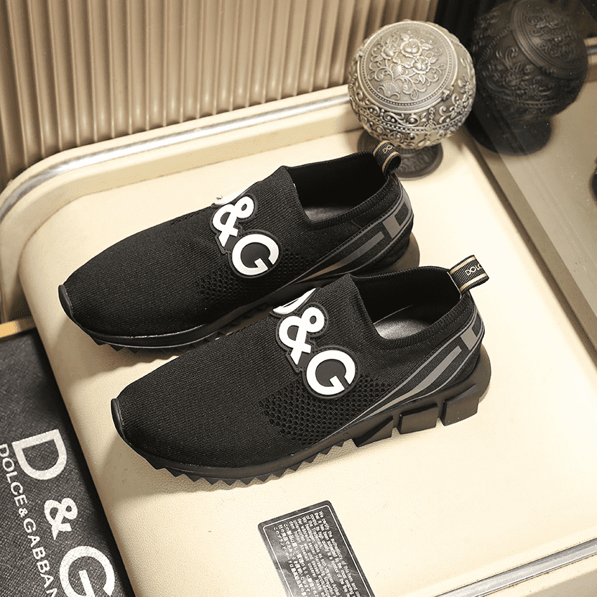dolce gabbana patch sneakers