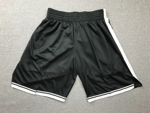 Classic Nike Brooklyn Blue Nets Shorts Black Stitching