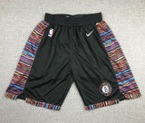 Nike City Edition Brooklyn Blue Nets Shorts Black Stitching