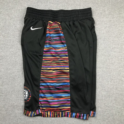 Nike City Edition Brooklyn Blue Nets Shorts Black Stitching