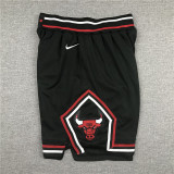 Classic Chicago Bulls Basketball Stitched Shorts Black