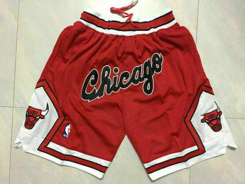 Retro Chicago Bulls C Initials with NBA Basketball Stitched Shorts