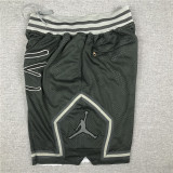 Hot Sale Jordan Flying Man 48# Basketball Shorts Stitching Black