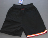 Hot Selling Retro 96 97 Miami Heat Basketball Shorts Gold Label