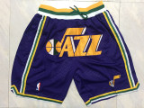 Popular Utah Jazz Handsome Basketball Stitched Shorts