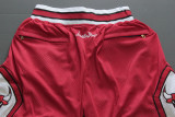 Vintage 1998 Chicago Bulls Red BULLS Basketball Stitched Shorts