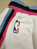 Hot Selling Miami Heat City Edition Basketball Shorts With White Stitching