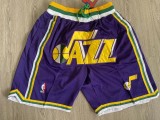 Popular Utah Jazz Handsome Basketball Stitched Shorts