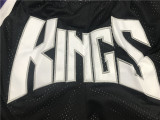 Popular Sacramento Kings Basketball Shorts Stitching Black