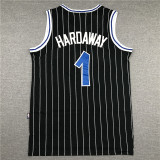 Classic Anfenni Hardaway Orlando Magic Basketball Jersey with Black Stitching