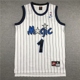 Classic Anfini Hardaway Orlando Magic Basketball Jersey White