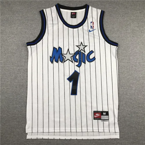 Classic Anfini Hardaway Orlando Magic Basketball Jersey White