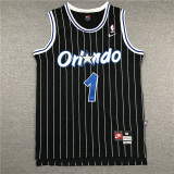 Classic Anfenni Hardaway Orlando Magic Basketball Jersey with Black Stitching