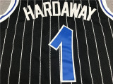 Classic Anfenni Hardaway Orlando Magic Basketball Jersey with Black Stitching