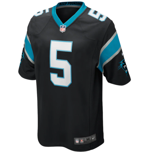 Hot Selling Men's Teddy Bridgewater #5 Carolina Panthers American Football Jersey Stitched