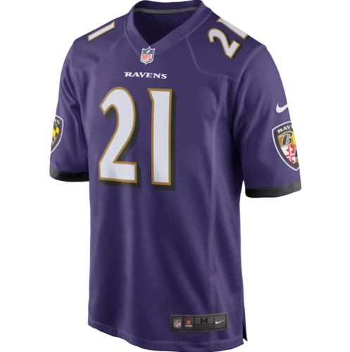 NFL Men's Mark Ingram #21Baltimore Ravens American Football Jersey Stitched