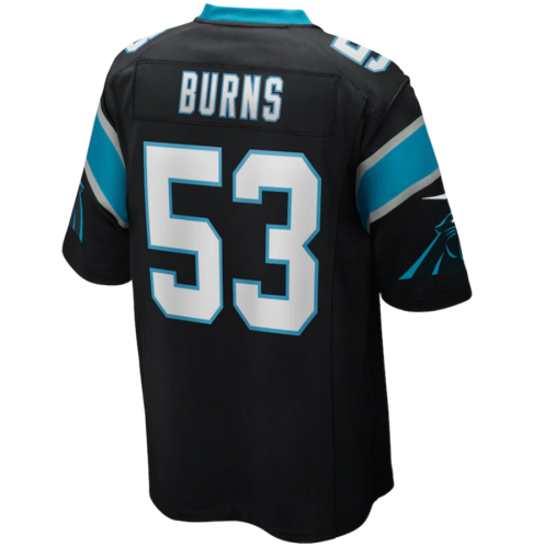 Hot Selling Men's Brian Burns #53 Carolina Panthers American Football Jersey Stitched