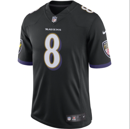NFL Men's Lamar Jackson Baltimore Ravens American Football Jersey Stitched
