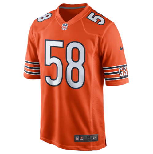 Hot Selling Men's Roquan Smith #58 Chicago Bears American Football Jersey Stitched