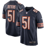 Hot Selling Men's Dick Butkus #51 Navy Blue Chicago Bears American Football Jersey Stitched
