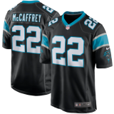 Hot Selling Men's Christian McCaffrey #22 Carolina Panthers American Football Jersey Stitched Black