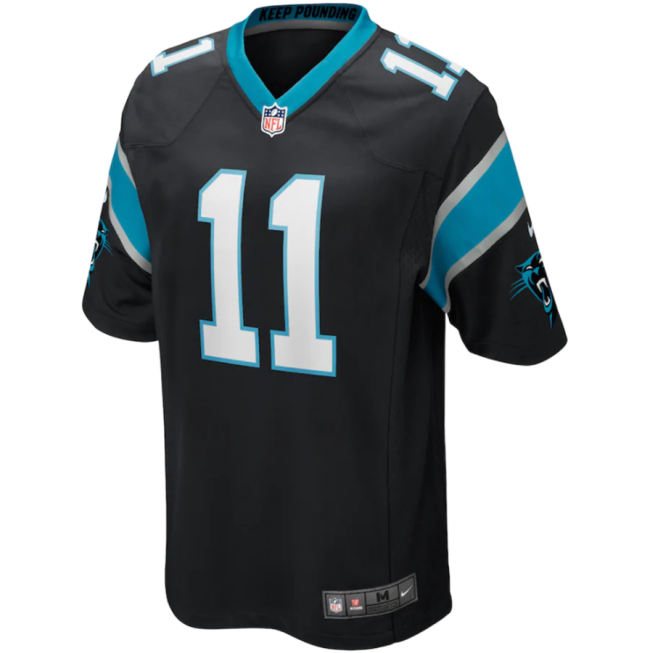 Hot selling men's Robby Anderson #11 Carolina Panthers American Football Jersey Stitched
