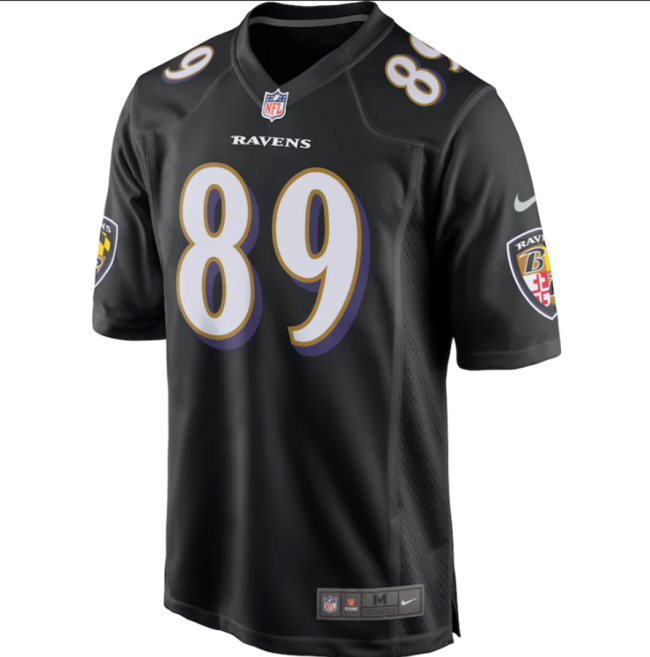 NFL Men's Mark Andrews #89 Baltimore Ravens American Football Jersey Stitched