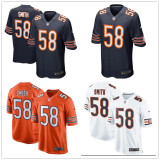 Hot Selling Men's Roquan Smith #58 Chicago Bears American Football Jersey Stitched