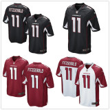 NFL Men's Larry Fitzgerald #11 Arizona Cardinals American Football Jersey Stitched