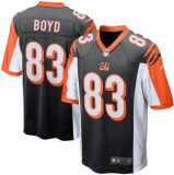 Popular Men's Tyler Boyd #83 Black Chicago Bears American Football Jersey Stitched 
