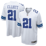Popular Men's Ezekiel Elliott #21 Dallas Cowboys American Football Jersey Stitched