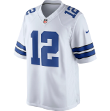 Popular Men's Roger Staubach #12 White Dallas Cowboys American Football Jersey Stitched