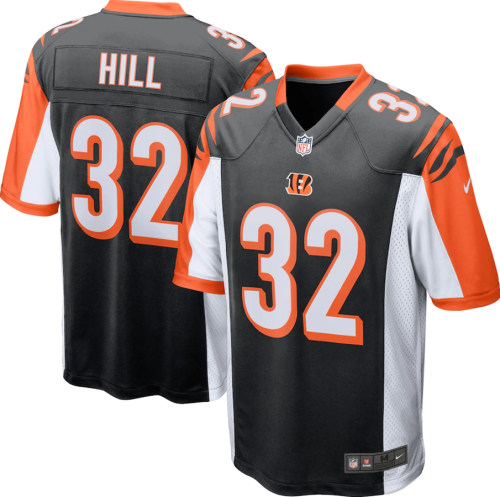 Hot Selling Men's Jeremy Hill #32 Chicago Bears American Football Jersey Stitched Black 