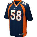 Popular Men's Von Miller #58 Denver Broncos American Football Jersey Stitched