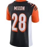 Popular Men's Joe Mixon #28 Chicago Bears American Football Jersey Stitched Black 