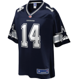 Popular Men's Andy Dalton #14 Navy Blue Dallas Cowboys American Football Jersey Stitched