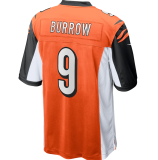 Popular Men's Joe Burrow #9 Chicago Bears American Football Jersey Stitched Black 