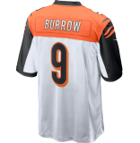 Popular Men's Joe Burrow #9 Chicago Bears American Football Jersey Stitched Black 